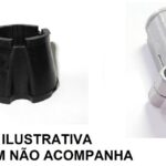 LUVA DE ACOPLAMENTO ALUM. 28MM MOD. NOVO