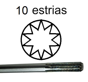 161280027.jpg CARDAN 8X1590/10T ECHO-380/3605 - Imagem 1