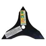 FACA 3 PONTAS 255 X 20MM X 2,9MM HQ – 132 / 225 / 232 – AÇO VANADIO