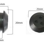 VALVULA DE CONEXAO DA MANGUEIRA COMB. 20,0MM