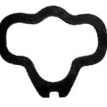 JUNTA DO FILTRO DE AR DE BORRACHA HQ 162