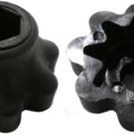 LUVA DE UNIAO NYLON 3/8”SESXT. 17×8 DENTES