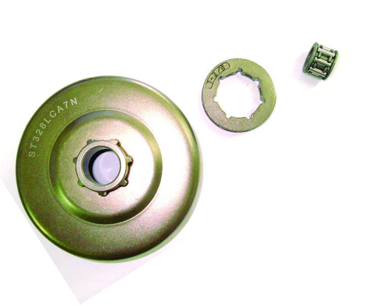 produto_3060.jpg TAMBOR DA EMBREAGEM C/ROLETE+GAIOLA .325 HQ-340/345/350/353/445/450 - Imagem 1