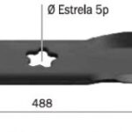 LAMINA P/TRATOR LT131/LT151/LT1597