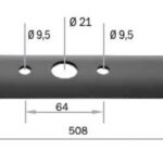 LAMINA P/CORTADOR MTD 040 3,5HP ANTIGO