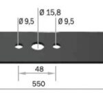 LAMINA P/CORTADOR JET 55S/SN 5HP