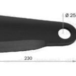 LAMINA ROCADEIRA YAMMAR FRONTAL TA70