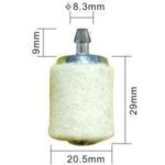 CABECOTE ASPIRACAO COMB. 8,3MM METÁLICO