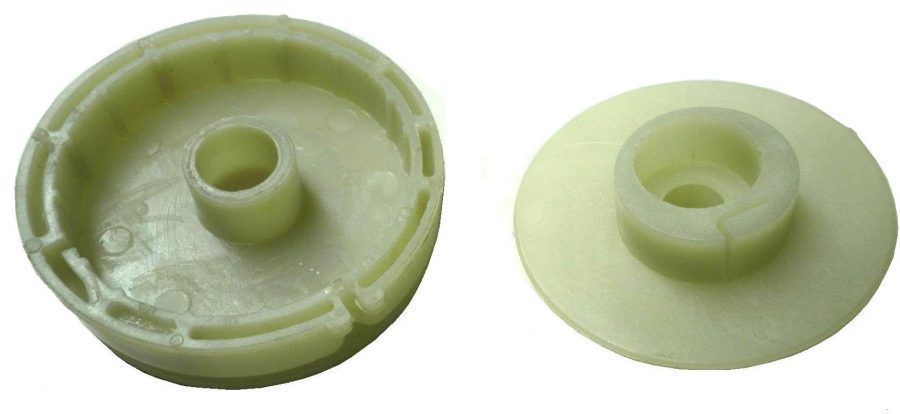 produto_2148.jpg POLIA DA PARTIDA NYLON INTERTEC-520 NOVA 2 MOLAS - Imagem 1