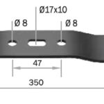 LÂMINA TRAPP MG-350G/MC-40R