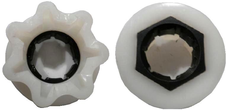 produto_8435.jpg LUVA DE UNIAO COM ESTRELINHA ITC-352 - Imagem 1