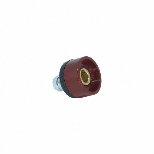 spinner120420001008776.jpg CONECTOR POSITIVO 9MM VERMELHO DO ENCAIXE DO CABO DE SOLDA PARA INVERSOR SP140M/SP160M/SP160P/SP200P - Imagem 1