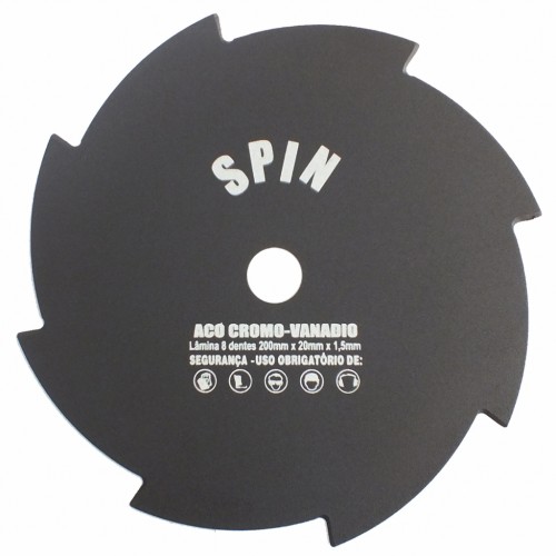 spinner147040001004987.jpg FACA 8 PONTAS FURO 20MM TAMANHO 200MM ESPESSURA 1,5MM - SPIN - Imagem 1