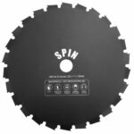 FACA 26 DENTES FURO 25MM TAMANHO 255MM ESPESSURA 1,8MM - SPIN