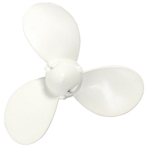 spinner176780001009198.jpg HELICE 7" DE ALUMINIO 03 PAS PARA MOTOR DE POPA VMP520 - Imagem 1