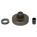 TAMBOR COM COROA 3/8 X7 PARA MOTOSSERRA STIHL 038/380/381 GAIOLA DUPLA