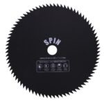 FACA CIRCULAR 80 DENTES FURO 25MM TAMANHO 255MM ESPESSURA 1,5MM - SPIN