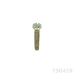 PARAFUSO FENDA 6 X 25MM - DOURADO