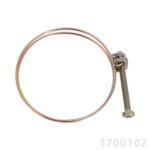ABRACADEIRA ARAME 2,50MM DIAMETRO 60 X 70MM DA MANGUEIRA PARA MOTOBOMBA 3" POLEGADAS