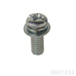 PARAFUSO PHILLIPS 6 X 15MM - COM ARRUELA LISA E PRESSAO