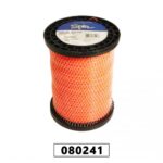 FIO DE NYLON ROLO 2KG COM 690 METROS - REDONDO 1,80MM - COR LARANJA - SPIN LINHA PREMIUM