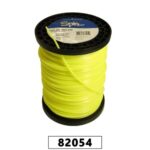 FIO DE NYLON ROLO 2KG COM 226 METROS - QUADRADO 3,00MM - COR AMARELO - SPIN LINHA PREMIUM