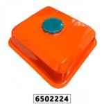 TANQUE DE GASOLINA COMPLETO PARA MOTOR 4 TEMPOS 13HP/15HP - COR LARANJA