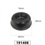 PRATO GIRATORIO NYLON 82MM PERFIL ALTO FURO MENOR 13MM P/STIHL FS 85/86/108/IMPORTADAS - COR PRETA