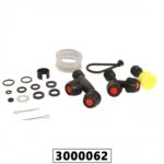 KIT ACESSORIOS COM GAXETA COM ANEIS E BICOS SPRAY E OUTRO PARA PULVERIZADOR VP15L/VP20L