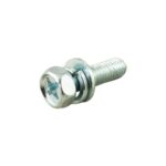 PARAFUSO SEXTAVADO PHILLIPS 6 X 20MM COM ARRUELA LISA E PRESSAO