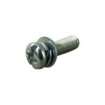PARAFUSO PHILLIPS 5 X 15MM - COM ARRUELA LISA E PRESSAO
