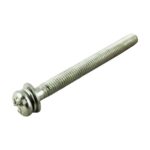 PARAFUSO PHILLIPS 5 X 65MM - COM ARRUELA LISA E PRESSAO