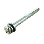 PARAFUSO PHILLIPS 6 X 65MM - COM ARRUELA LISA E PRESSAO