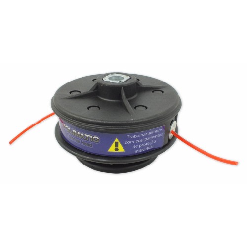 spinner72720001000865.jpg CARRETEL FEMEA 8 X 1,25MM PARA ROÇADEIRA HOMELITE/ MITSUBISHI - SPIN - Imagem 1