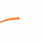 FIO DE NYLON ROLO 2KG COM 226 METROS - QUADRADO 3,00MM - COR LARANJA - SPIN LINHA PREMIUM